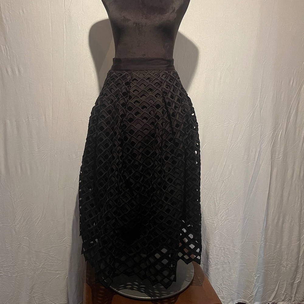 White House black market size 2 maxi skirt